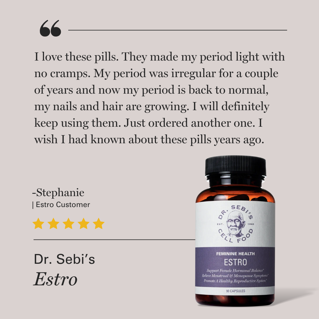 Estro Herbal Capsules – Women's Hormonal Balance