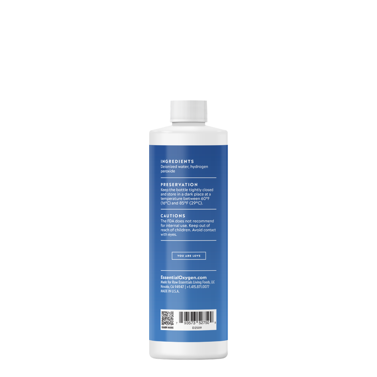 Food Grade Hydrogen Peroxide, 3%
