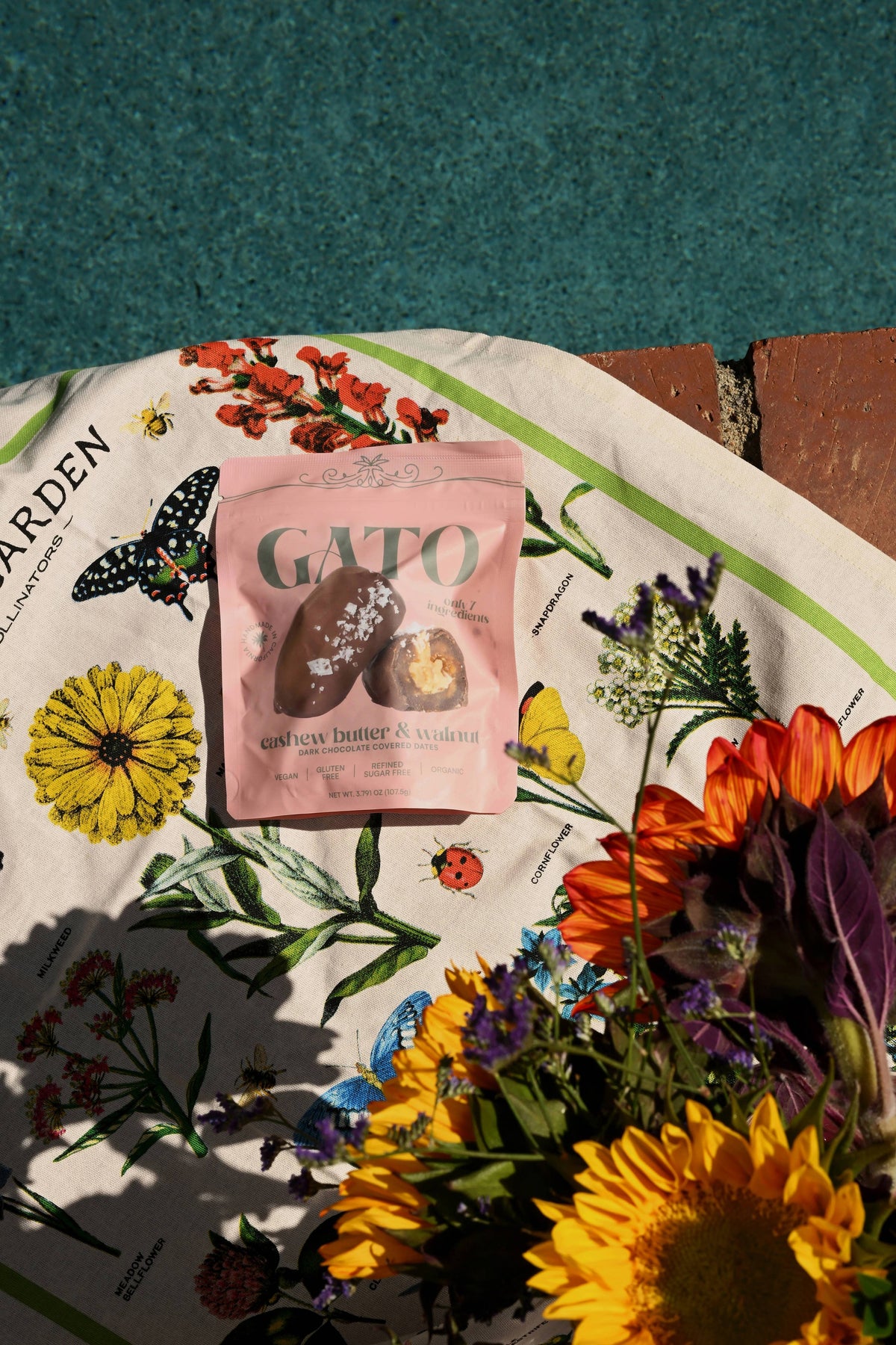 Chocolate Covered Dates with Cashew Butter (3 per pouch)