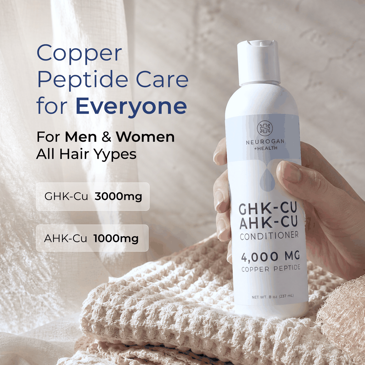 GHK-Cu + AHK-Cu Hair Conditioner