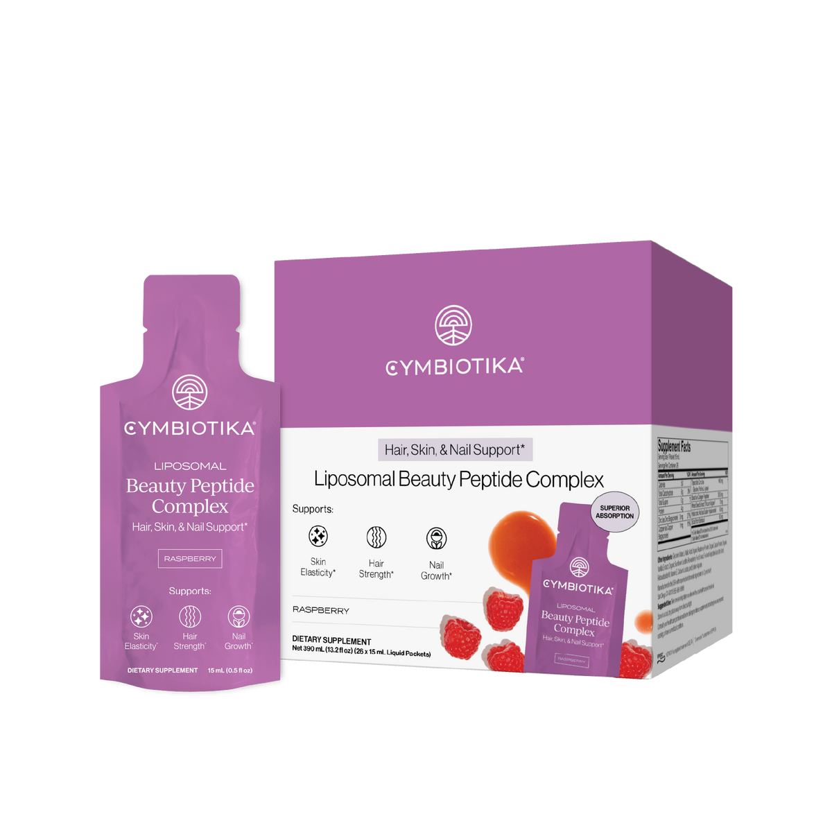 Cymbiotika beauty peptide single