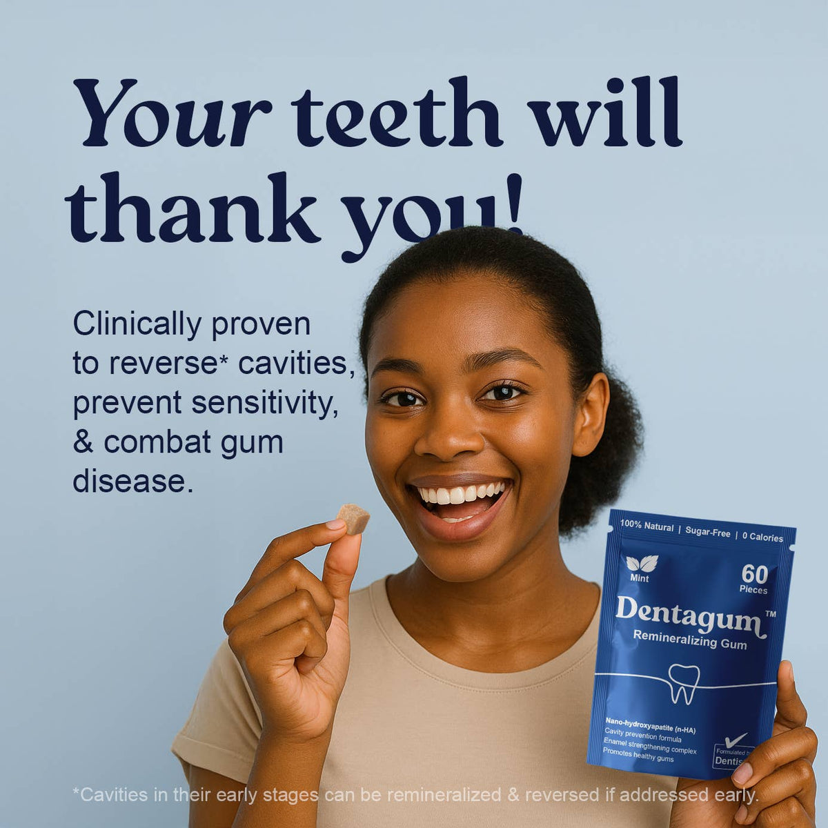Dentagum Remineralising Gum - Mint