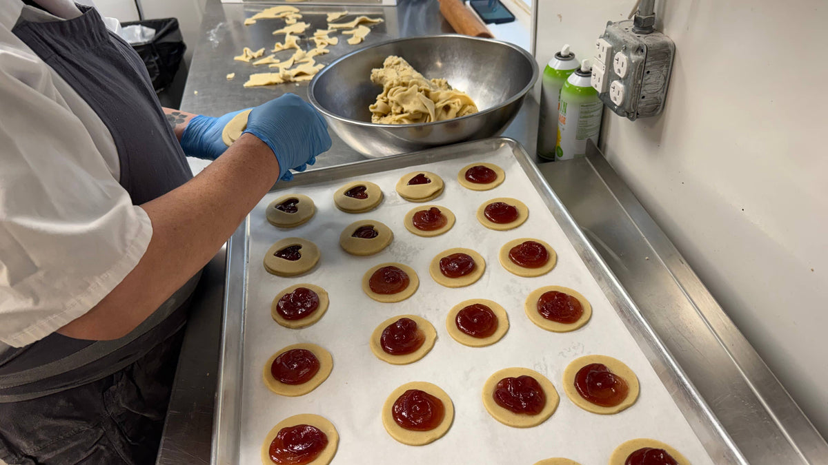 Linzer Raspberry Jam Cookie