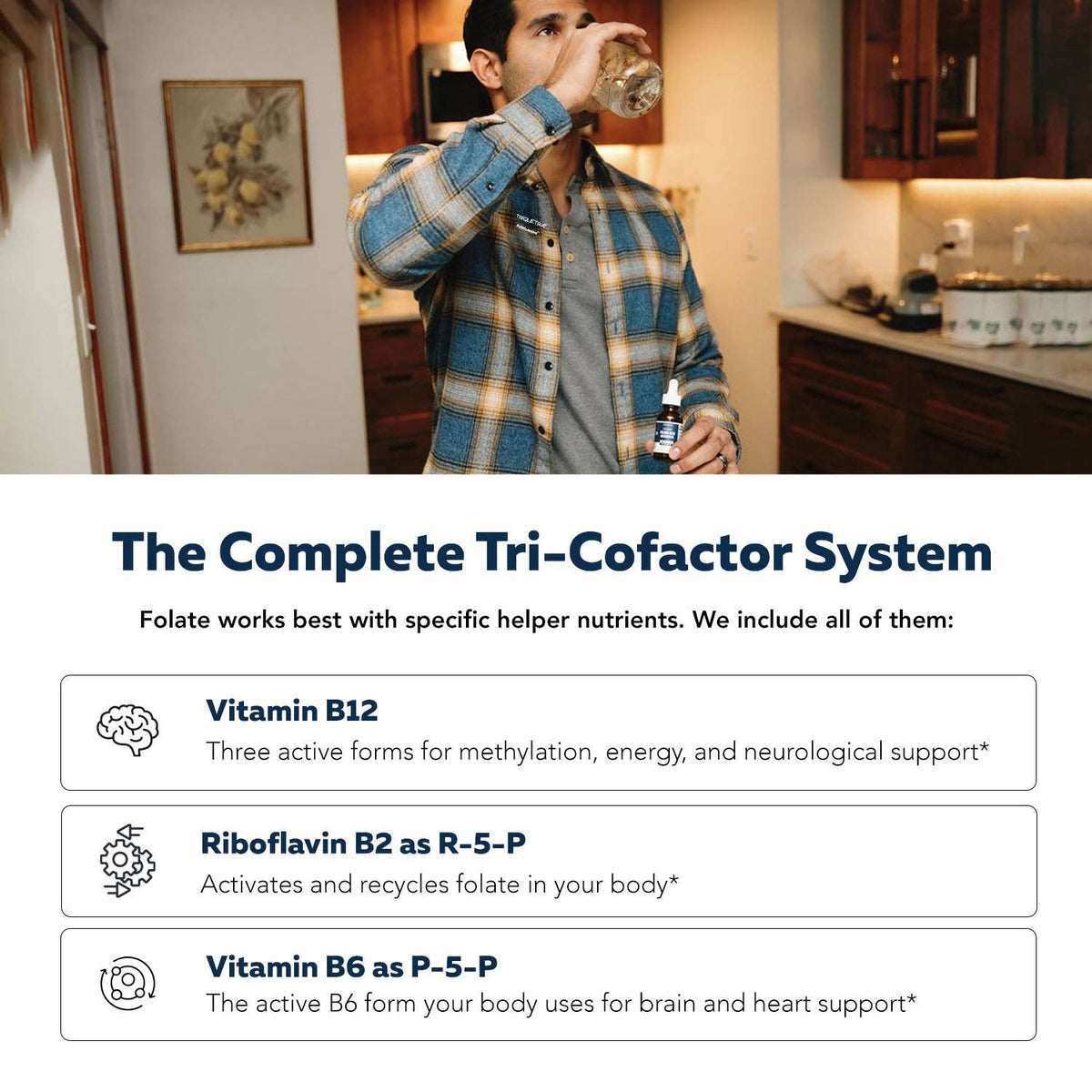 FolinicActive™ Liquid Folinic Acid + B Complex