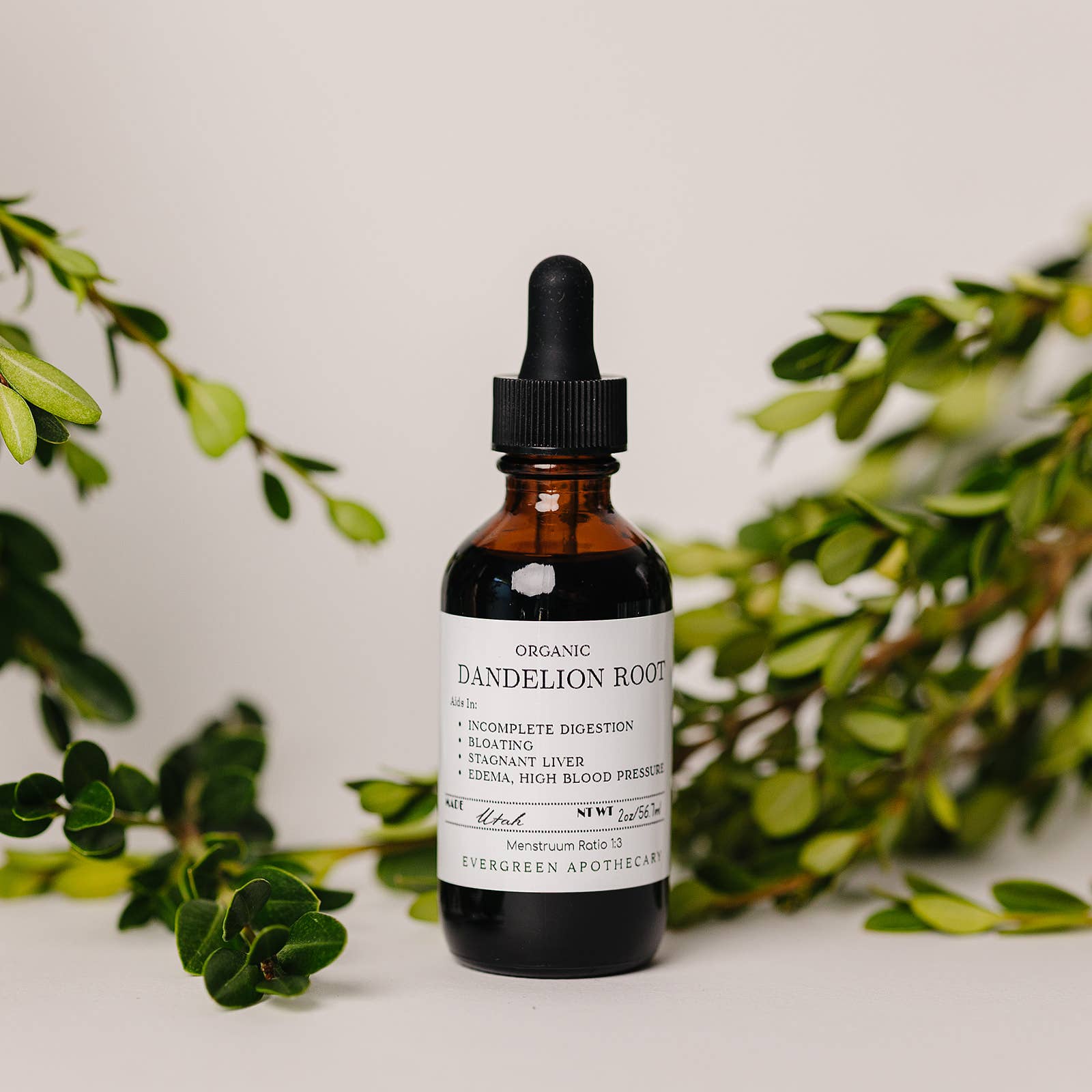 Dandelion Root Tincture, 2oz, Alcohol Free