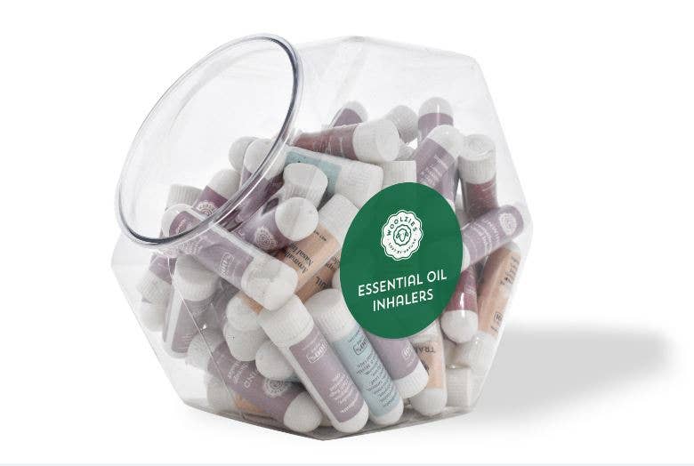 48 Essential Oil Inhalers w Jar BULK!