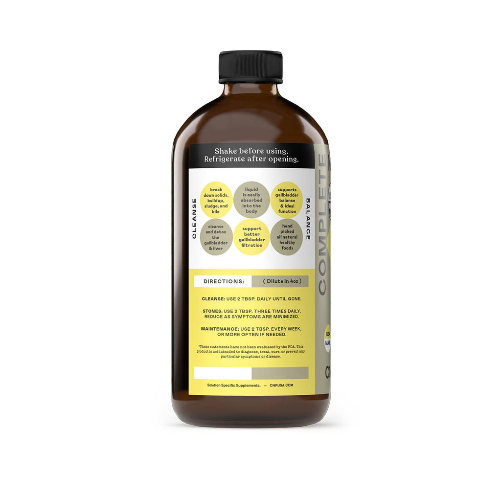 Gallbladder Complete - Glass Bottle