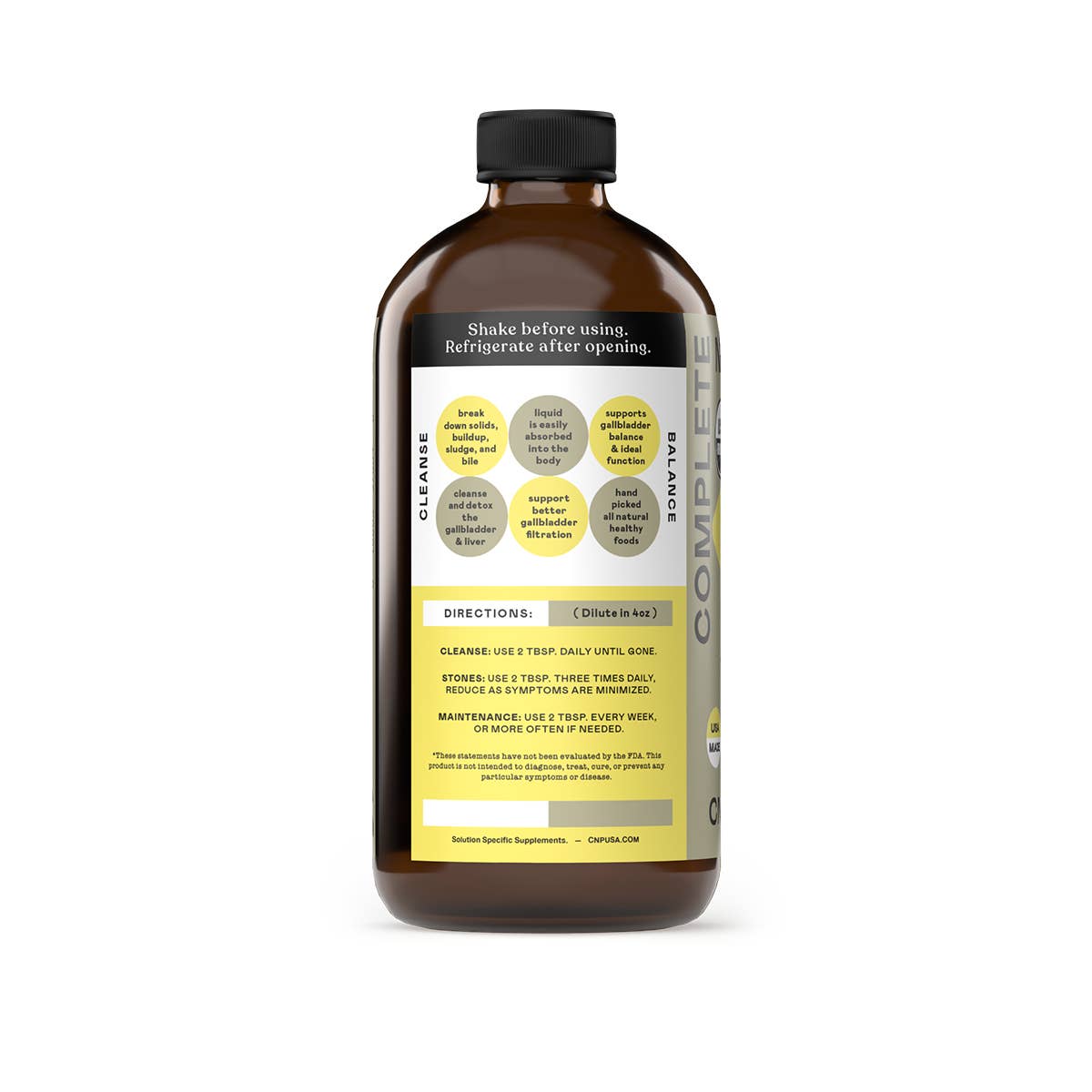 Gallbladder Complete - Glass Bottle
