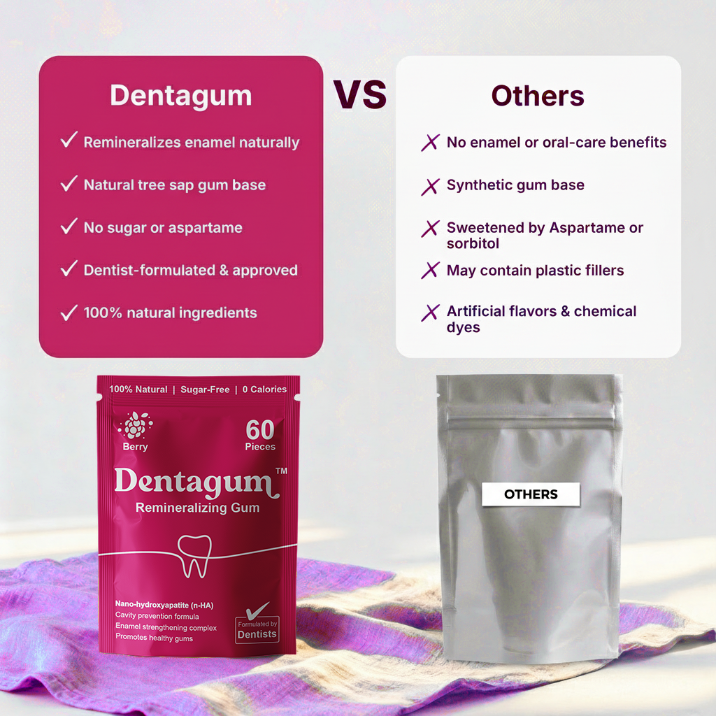 Dentagum Remineralising Gum - Very Berry
