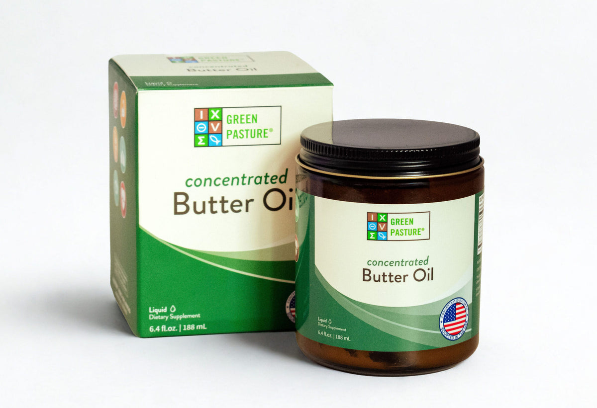 Green Pastures concentrated butter oil liquid
