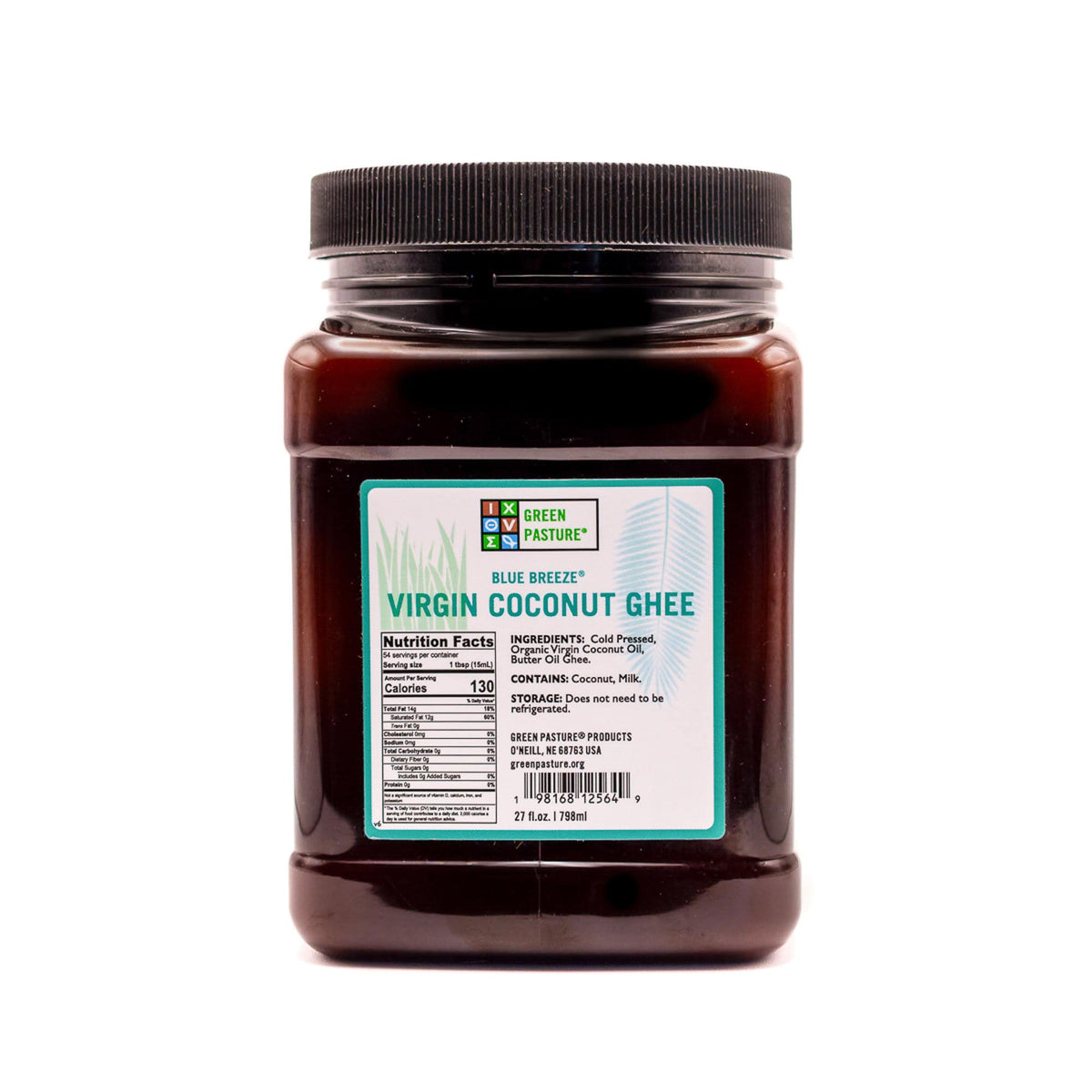 Green Pastures virgin coconut ghee