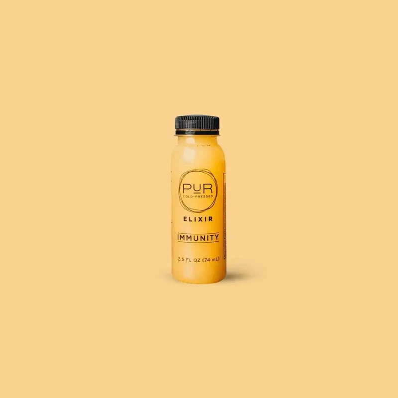 PUR cold pressed juice shots
