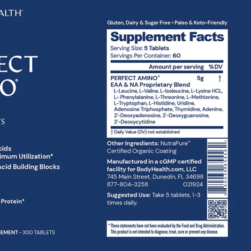 Body Heath-PERFECT AMINO TABLETS