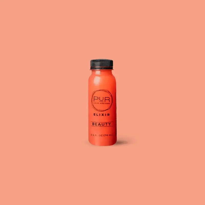 PUR cold pressed juice shots