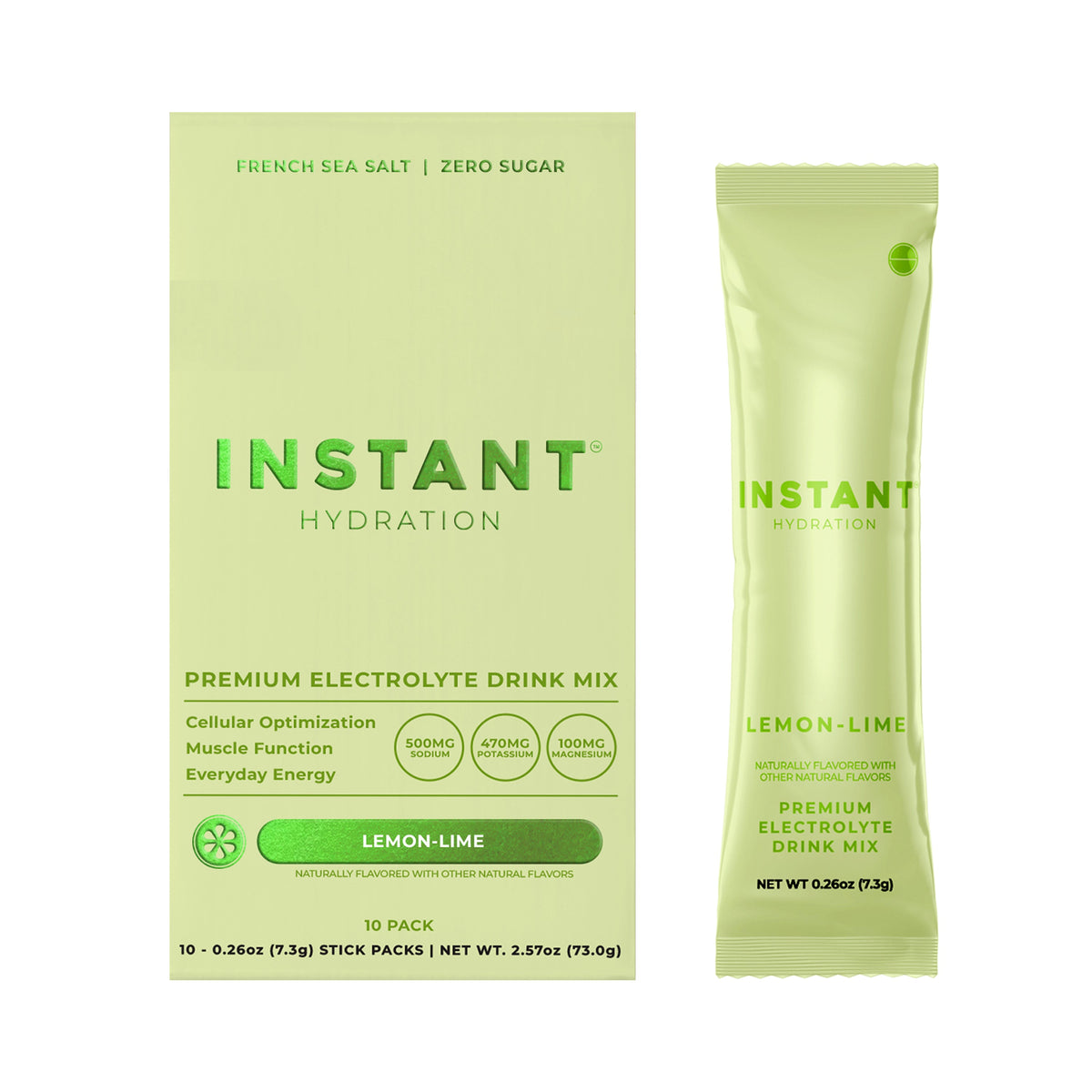 Instant Hydration Premium Electrolyte Drink Mix — 10 Count