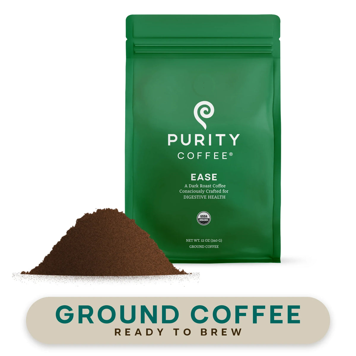 EASE: Dark Roast Ground Coffee