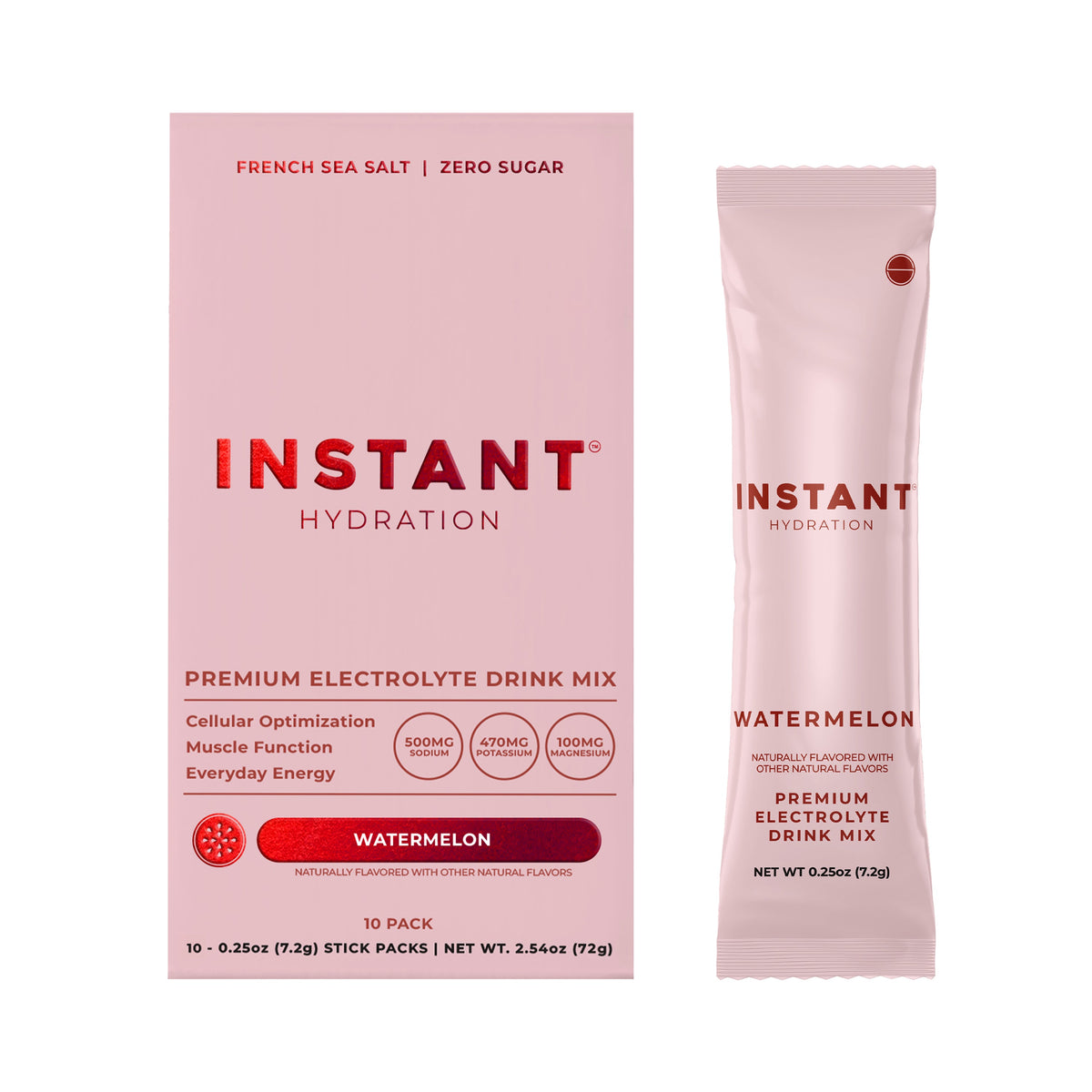 Instant Hydration Premium Electrolyte Drink Mix — 10 Count